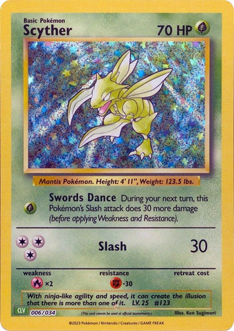 Image for Scyther (006/034) - Pokemon