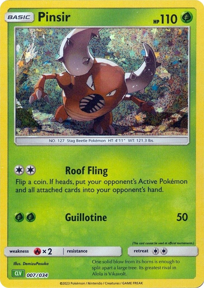 Image for Pinsir (007/034) [Trading Card Game Classic]