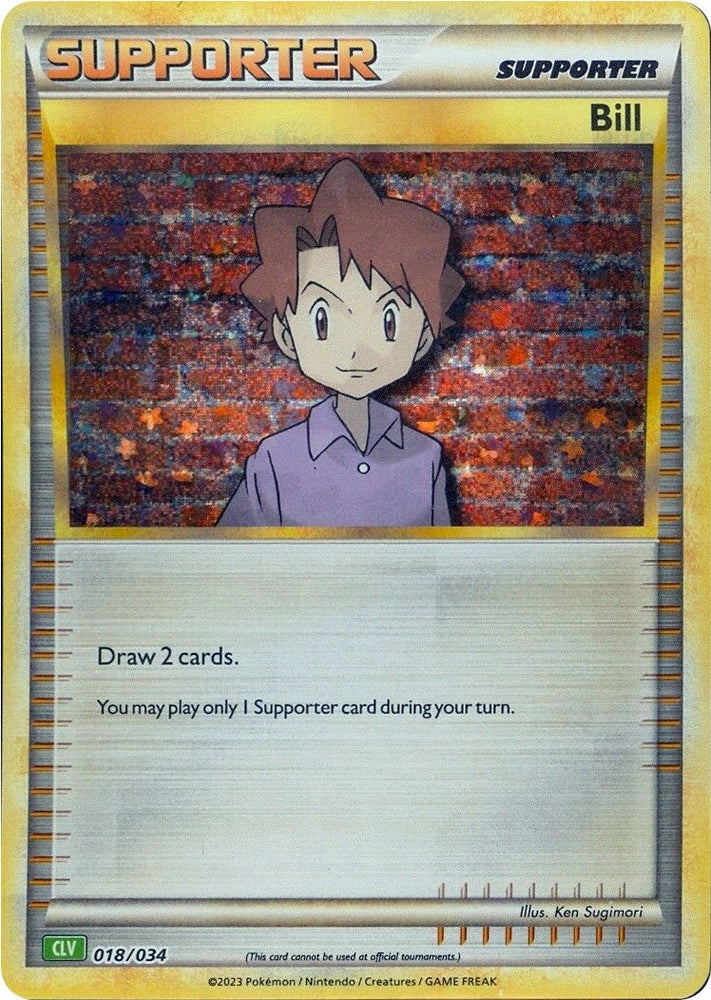 Image for Bill (CLV) (018/034) [Trading Card Game Classic]