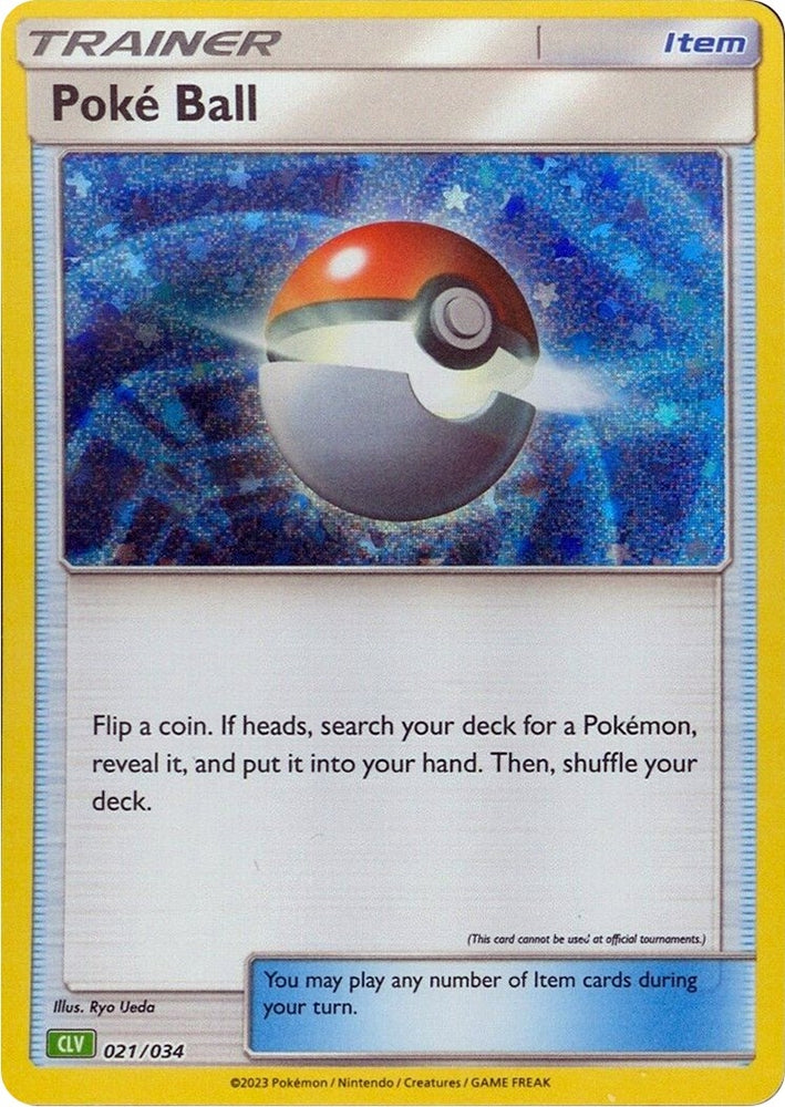 Image for Poke Ball (CLV) (021/034) [Trading Card Game Classic]