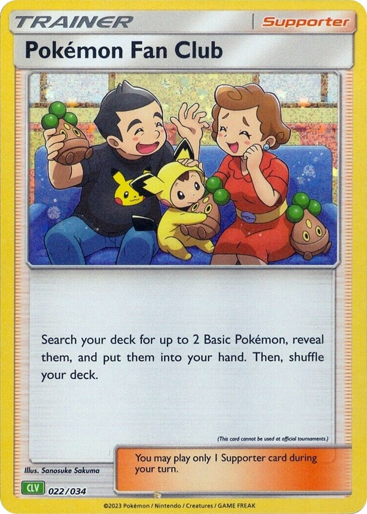 Image for Pokemon Fan Club (CLV) (022/034) [Trading Card Game Classic]