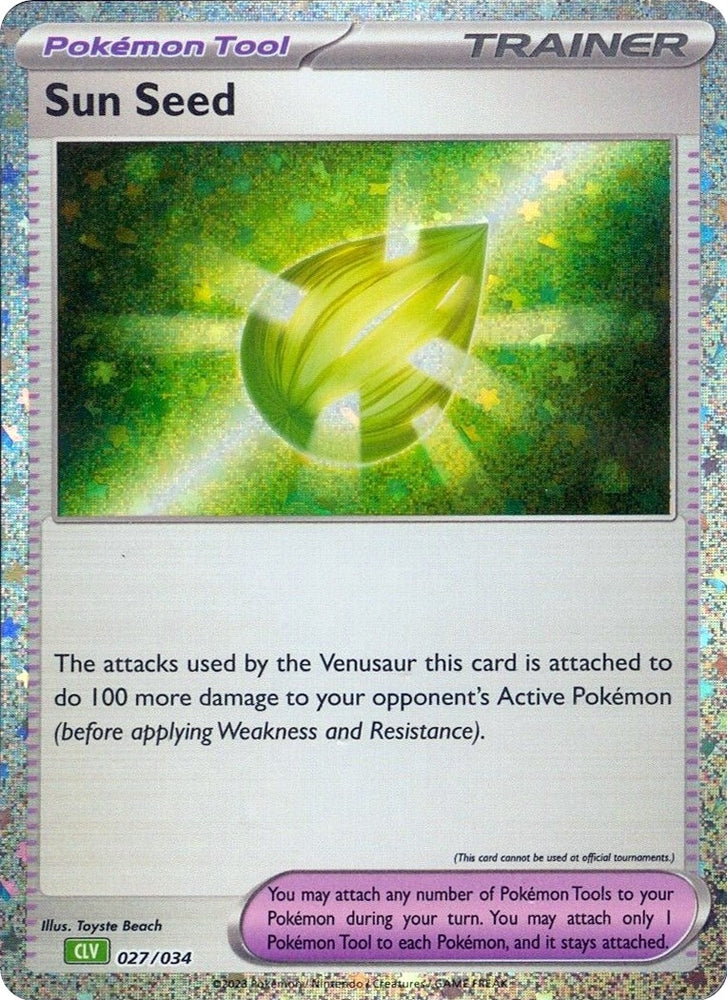 Image for Sun Seed (027/034) [Trading Card Game Classic]