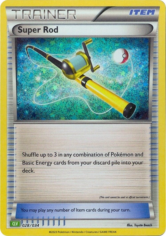 Image for Super Rod (CLV) (028/034) [Trading Card Game Classic]