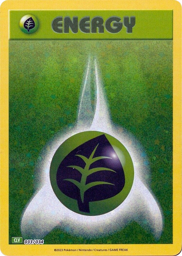 Image for Basic Grass Energy (033/034) [Trading Card Game Classic]
