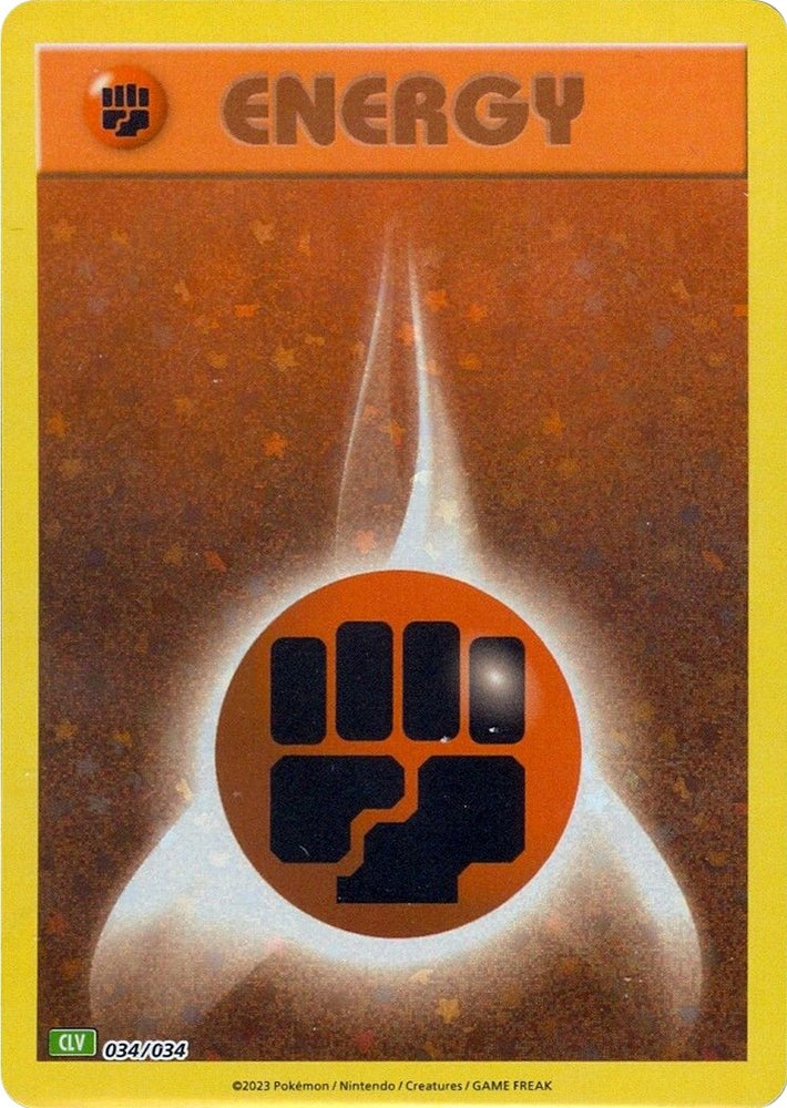 Image for Basic Fighting Energy (034/034) [Trading Card Game Classic]