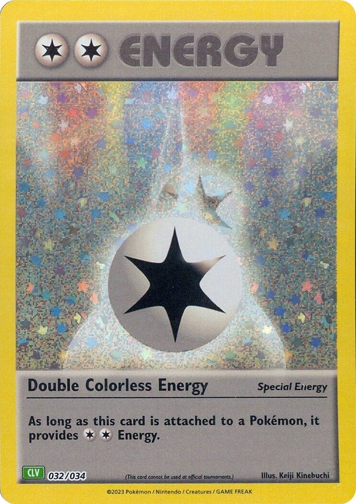 Image for Double Colorless Energy (CLV) (032/034) [Trading Card Game Classic]