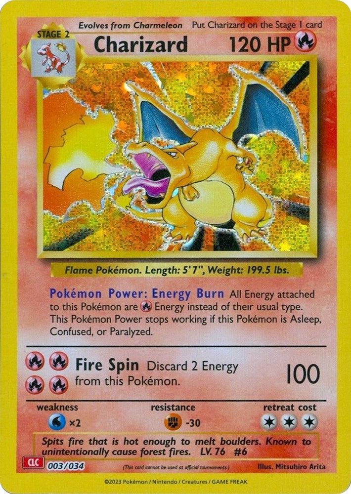 Image for Charizard (003/034) [Trading Card Game Classic]