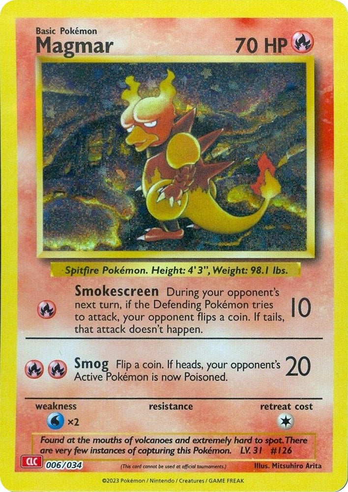 Image for Magmar (006/034) [Trading Card Game Classic]