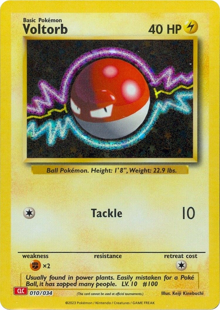 Image for Voltorb (010/034) [Trading Card Game Classic]