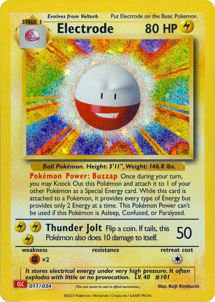 Image for Electrode (011/034) [Trading Card Game Classic]