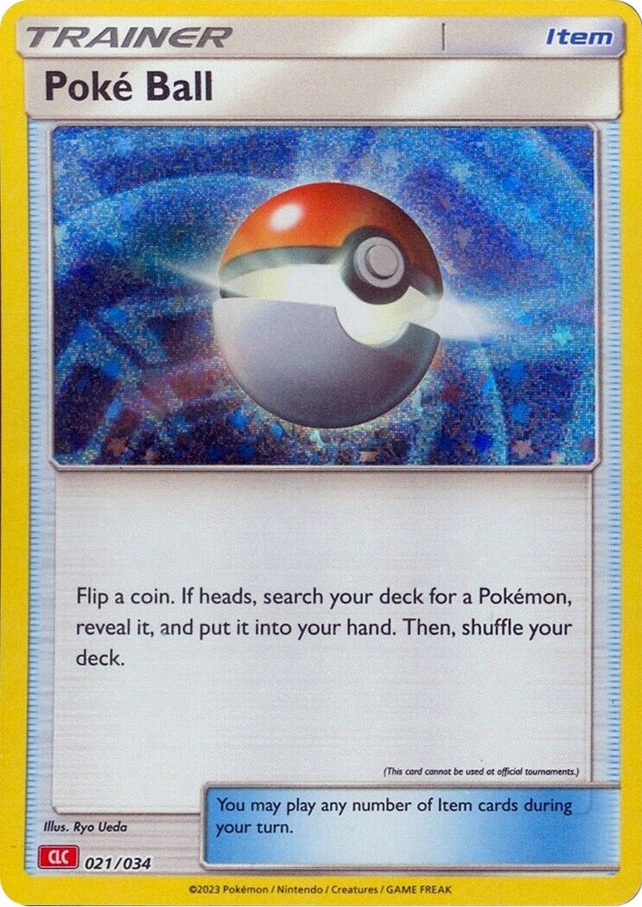 Image for Poke Ball (CLC) (021/034) [Trading Card Game Classic]