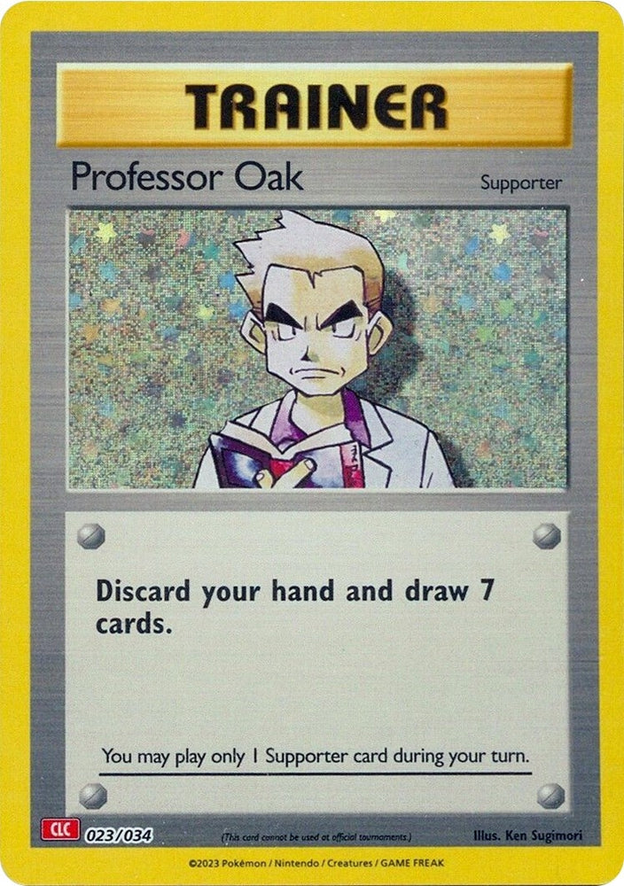 Image for Professor Oak (CLC) (023/034) [Trading Card Game Classic]