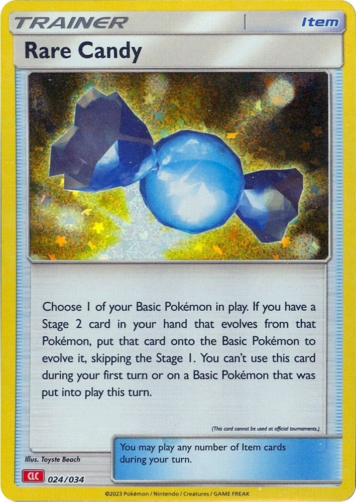 Image for Rare Candy (CLC) (024/034) [Trading Card Game Classic]