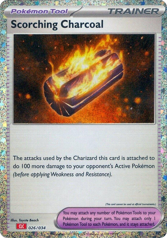 Image for Scorching Charcoal (026/034) [Trading Card Game Classic]