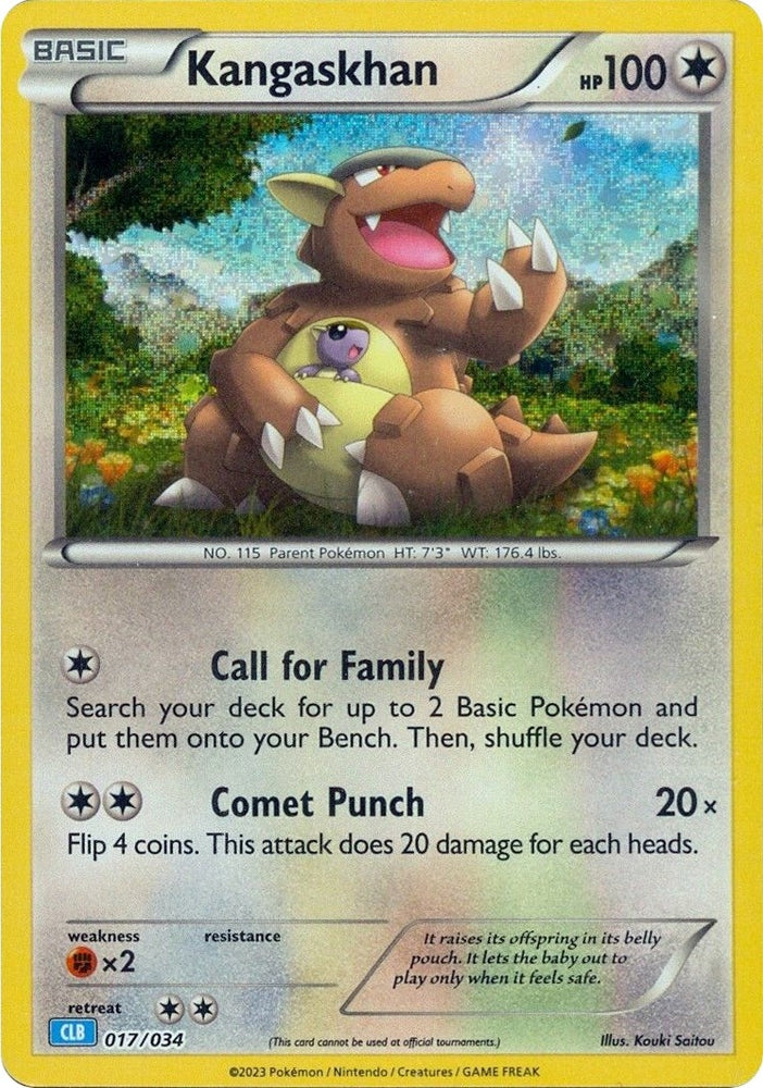Image for Kangaskhan (017/034) [Trading Card Game Classic]
