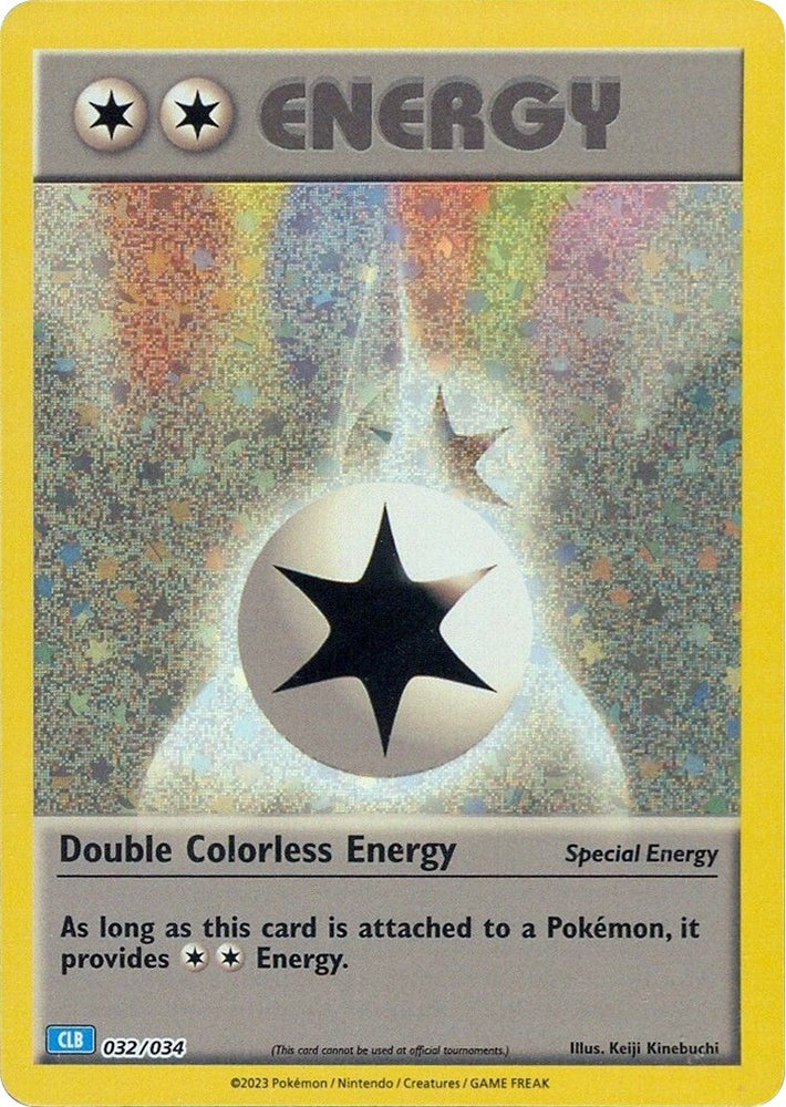 Image for Double Colorless Energy (CLB) (032/034) [Trading Card Game Classic]