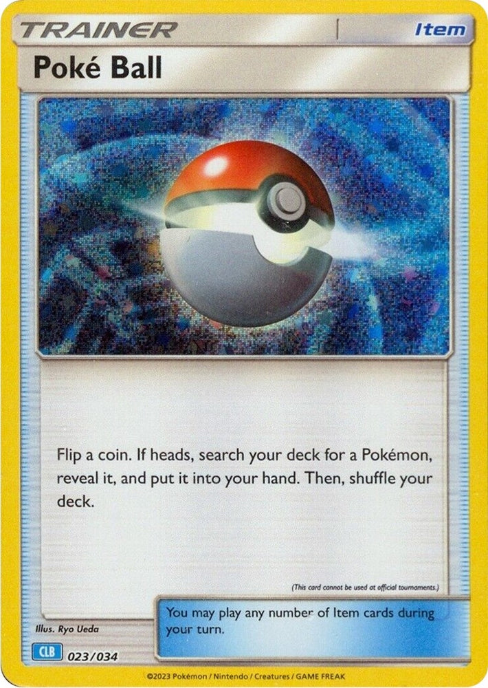 Image for Poke Ball (CLB) (023/034) [Trading Card Game Classic]