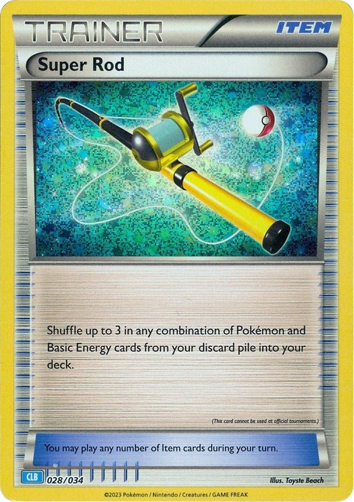 Image for Super Rod (CLB) (028/034) [Trading Card Game Classic]