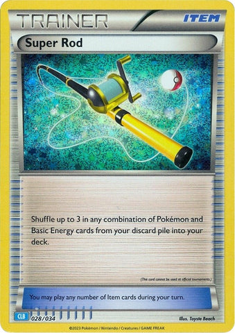 Image for Super Rod (CLB) (028/034) [Trading Card Game Classic]