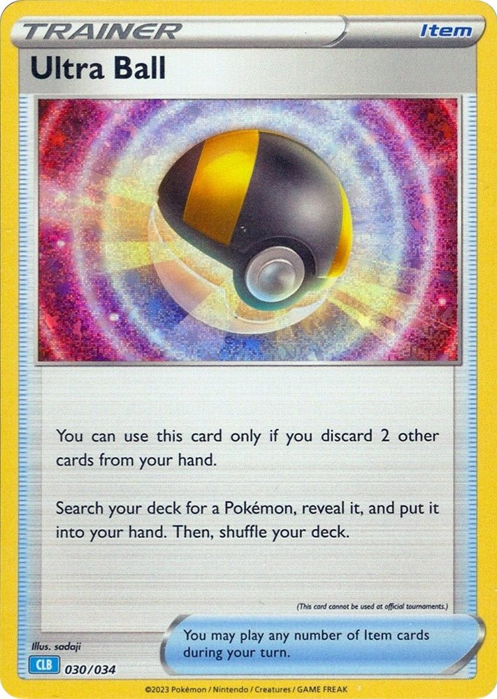 Image for Ultra Ball (CLB) (030/034) [Trading Card Game Classic]
