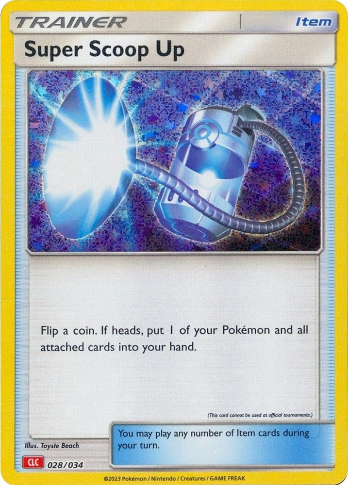 Image for Super Scoop Up (028/034) [Trading Card Game Classic]