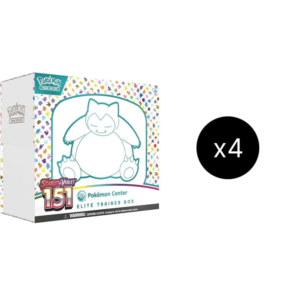 151 Pokemon Center Elite Trainer Box (Exclusive) Case SV 151