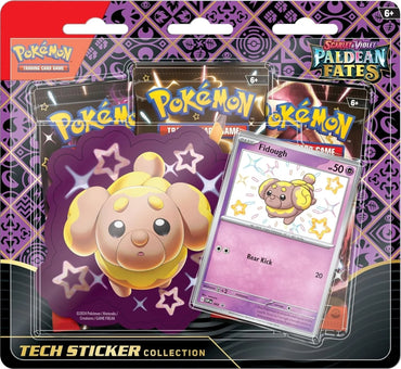 Image for Paldean Fates Tech Sticker Collection [Fidough] (PAF)