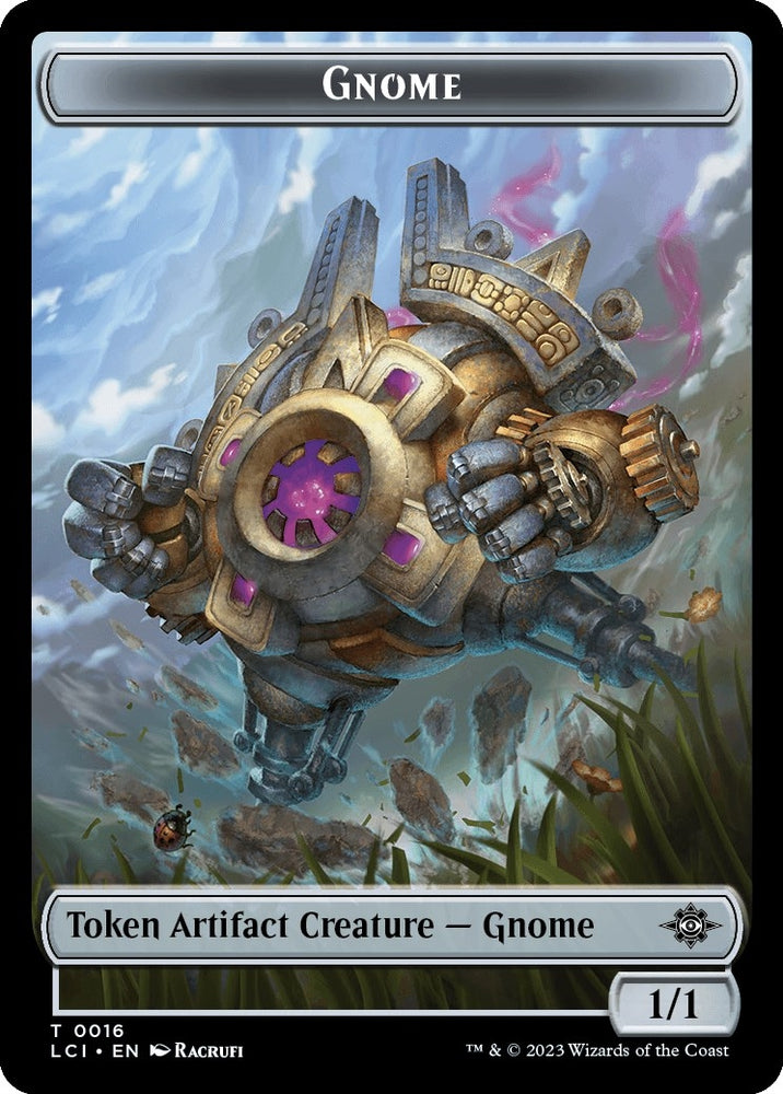 Image for Gnome // Fungus Double-Sided Token (16 // 7) [The Lost Caverns of Ixalan]