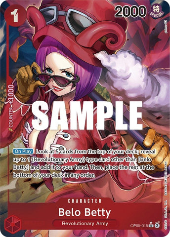 Belo Betty (015) (Alternate Art) (OP05-015) (OP05)