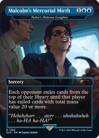 Image for Malcolm's Mercurial Mirth - Tasha's Hideous Laughter (1395) [Secret Lair Drop Series]