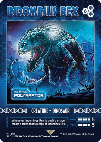 Image for Indominus Rex - Polyraptor (1391) [Secret Lair Drop Series]