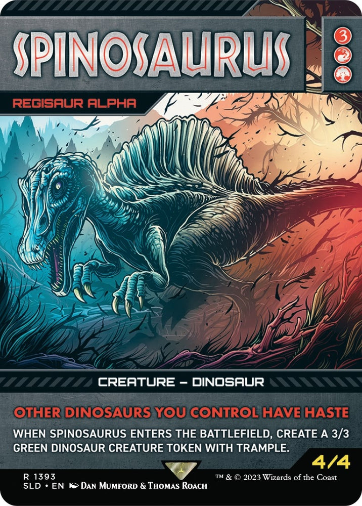 Image for Spinosaurus - Regisaur Alpha (1393) [Secret Lair Drop Series]