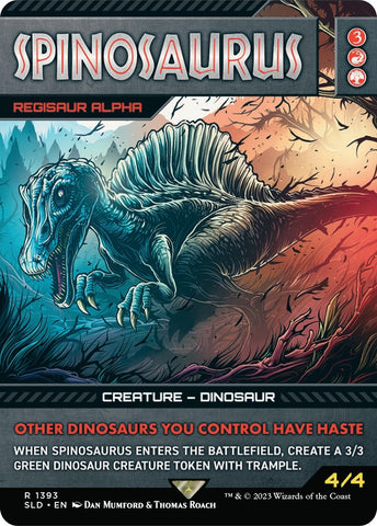 Image for Spinosaurus - Regisaur Alpha (1393) [Secret Lair Drop Series]