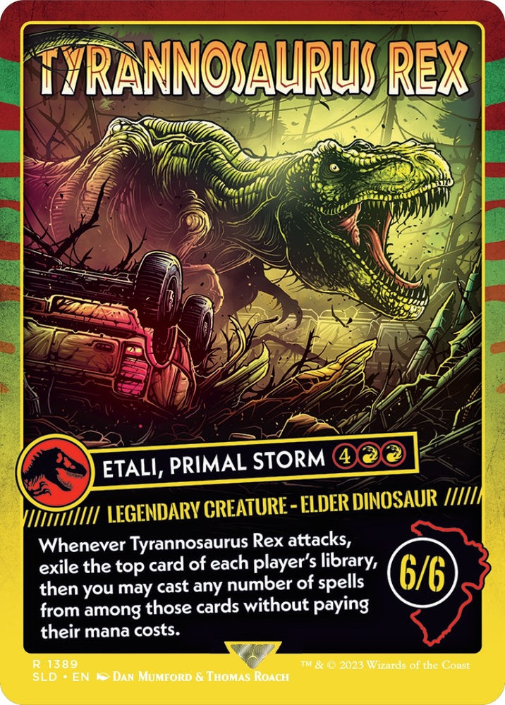 Image for Tyrannosaurus Rex - Etali, Primal Storm (1389) [Secret Lair Drop Series]