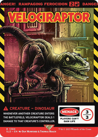 Image for Velociraptor - Rampaging Ferocidon (1390) [Secret Lair Drop Series]