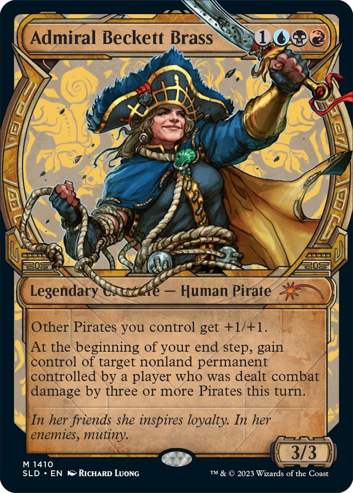Image for Admiral Beckett Brass (1410) [Secret Lair Drop Series]