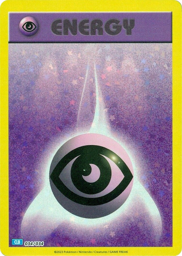 Image for Basic Psychic Energy (034/034) [Trading Card Game Classic]
