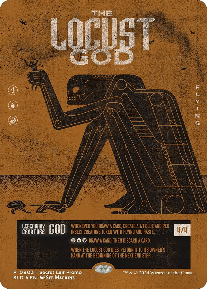 Image for The Locust God (903) [Secret Lair Drop Series]