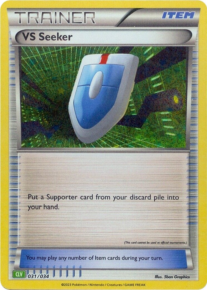 Image for VS Seeker (CLV) (031/034) [Trading Card Game Classic]