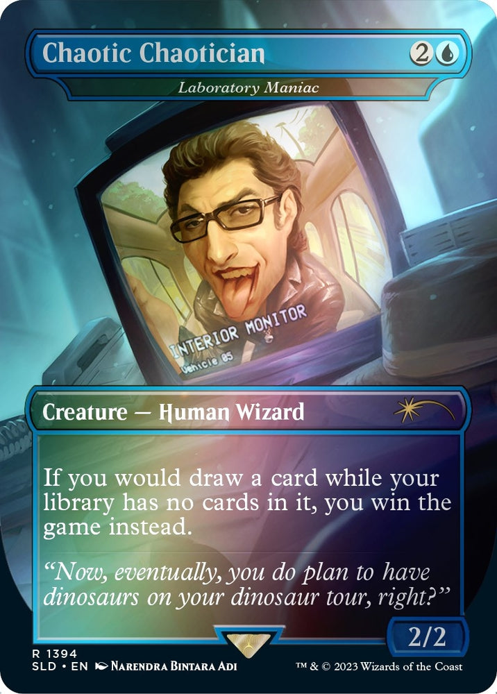 Image for Chaotic Chaotician - Laboratory Maniac (Rainbow Foil) (1394) [Secret Lair Drop Series]