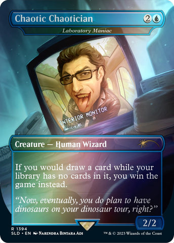 Image for Chaotic Chaotician - Laboratory Maniac (Rainbow Foil) (1394) [Secret Lair Drop Series]
