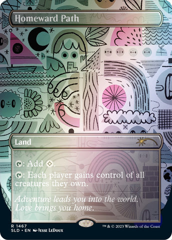 Image for Homeward Path (1467) (Rainbow Foil) (1467) [Secret Lair Drop Series]