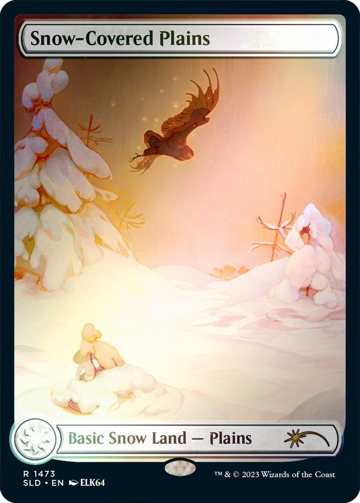 Image for Snow-Covered Plains (1473) (Rainbow Foil) (1473) [Secret Lair Drop Series]