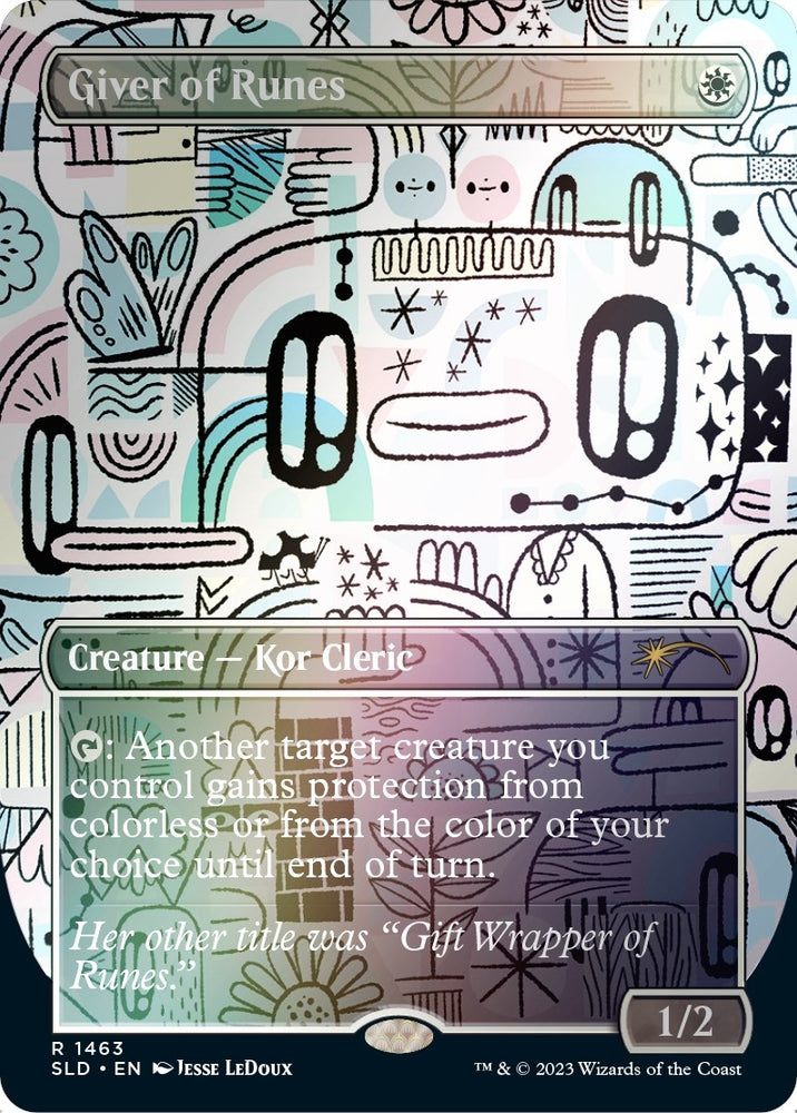 Image for Giver of Runes (Rainbow Foil) (1463) [Secret Lair Drop Series]