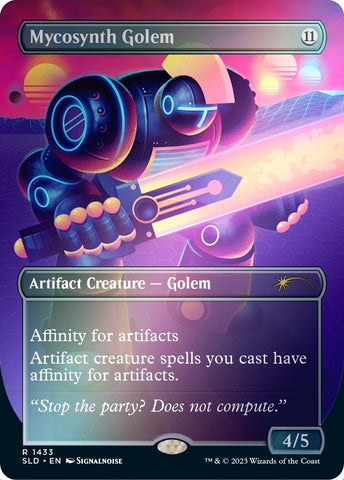 Image for Mycosynth Golem (Rainbow Foil) (1433) [Secret Lair Drop Series]