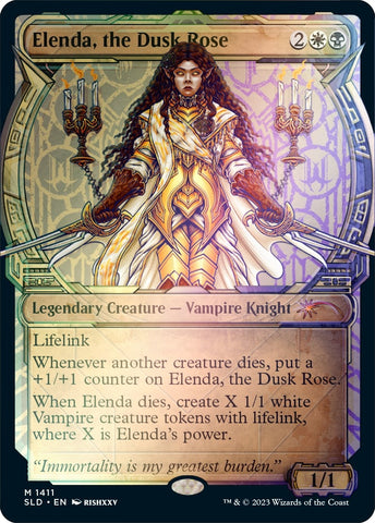 Image for Elenda, the Dusk Rose (Rainbow Foil) (1411) [Secret Lair Drop Series]