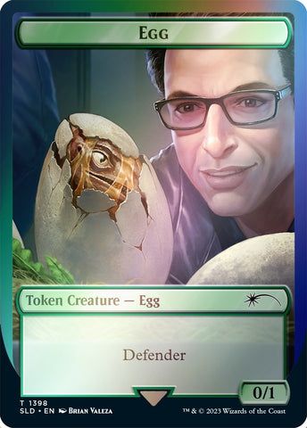 Image for Egg Token (Rainbow Foil) (1398) [Secret Lair Drop Series]
