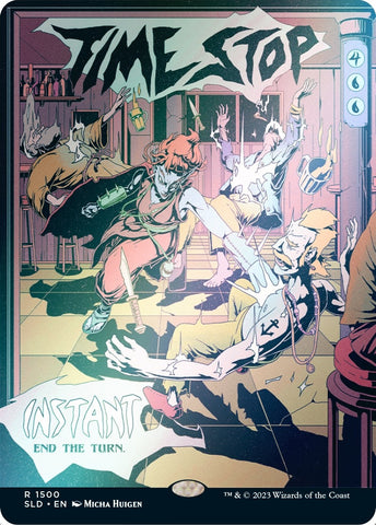 Image for Time Stop (Rainbow Foil) (1500) [Secret Lair Drop Series]
