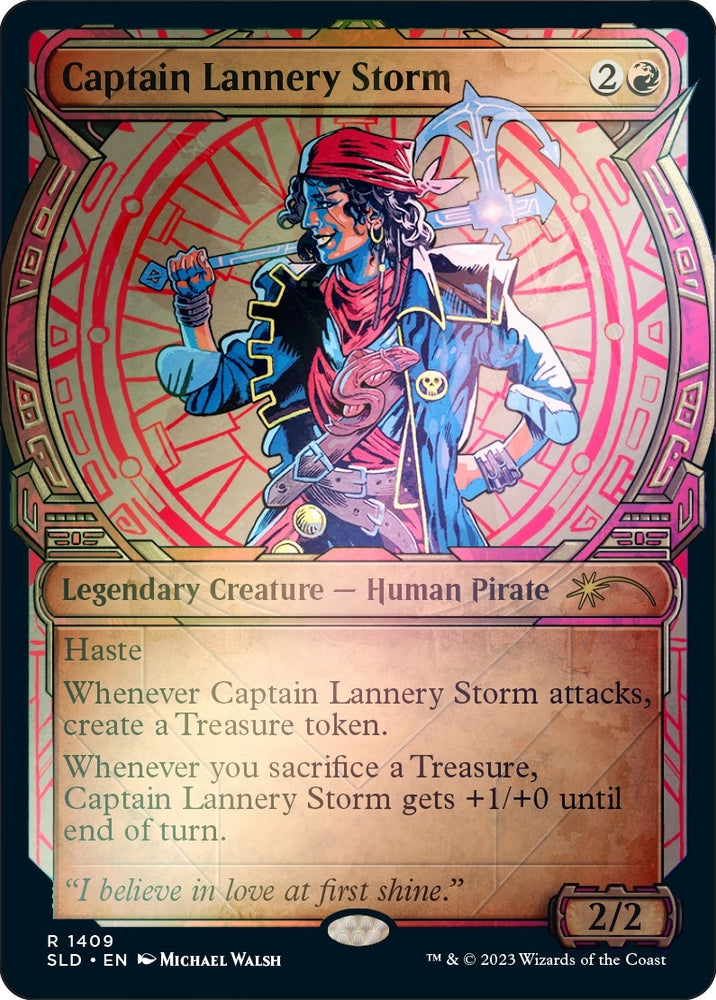 Image for Captain Lannery Storm (Rainbow Foil) (1409) [Secret Lair Drop Series]