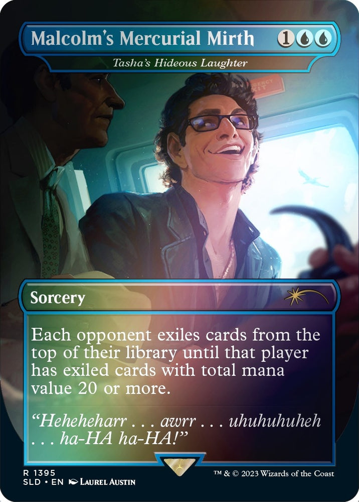 Image for Malcolm's Mercurial Mirth - Tasha's Hideous Laughter (Rainbow Foil) (1395) [Secret Lair Drop Series]